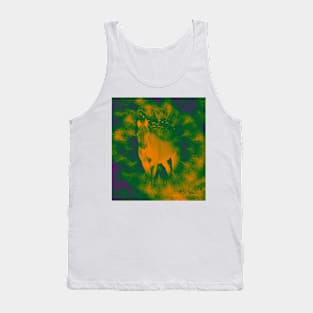 Glowing Pegasus in sacred kaleidoscope Tank Top